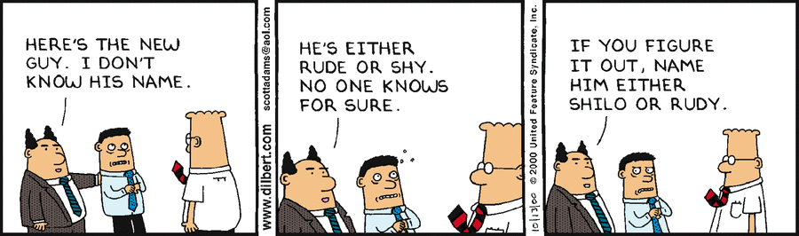 Dilbert Cartoon